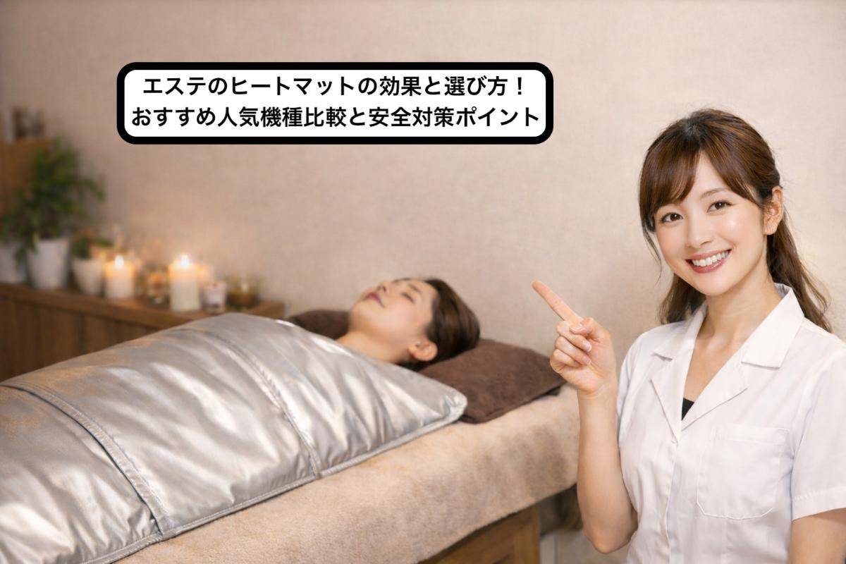 エステのヒートマットの効果と選び方！おすすめ人気機種比較と安全対策